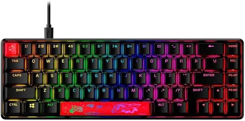 Игровая клавиатура HyperX Alloy Origins 65 Linear Red