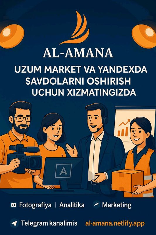 Uzum market uchun Kartochka va infografika xizmati Uzum market uchun Kartochka va infografika xizmati