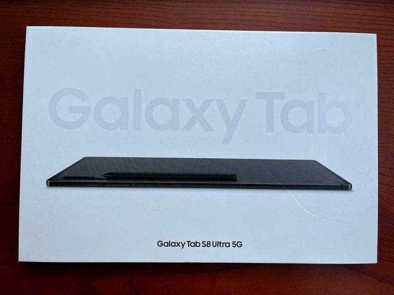 Samsung Galaxy Tab S8 Ultra 5G + 256GB Samsung Galaxy Tab S8 Ultra 5G + 256GB