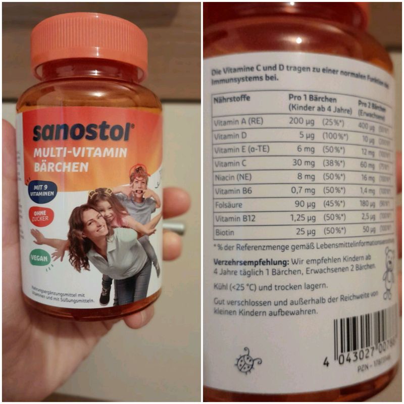 Sanastol multivitamin