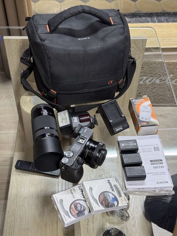 Sony alpha a6300 4k full komplekt