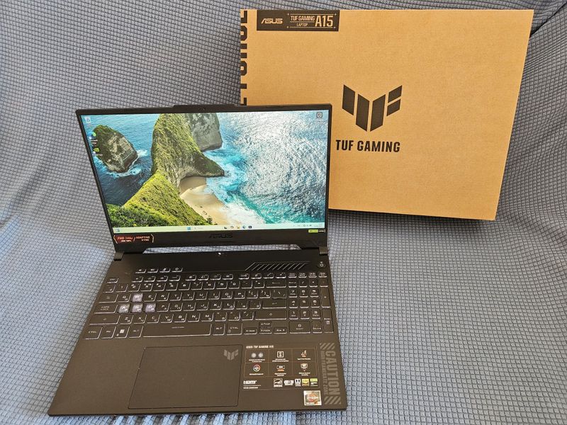 Идеал Asus TUF RTX 4050/Ryzen 5 7535/16/512/144Hz Идеал Asus TUF RTX 4050/Ryzen 5 7535/16/512/144Hz