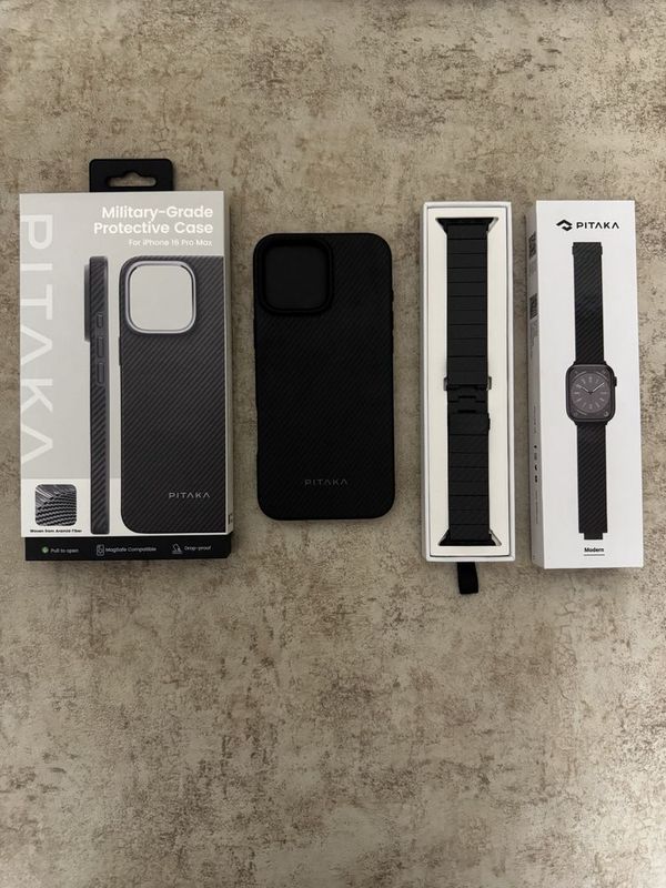 Pitaka ремошок и чехол на iphone 16 pro max