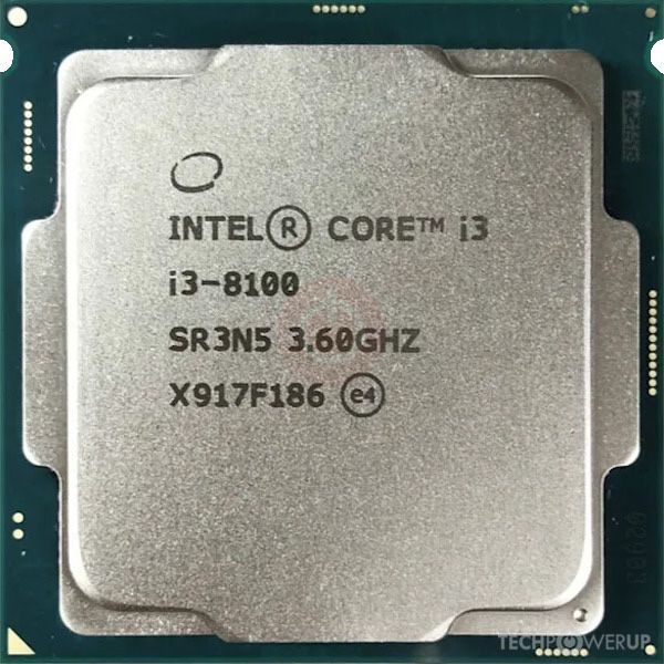 i3 8100 LGA 1151v2 процессор i3 8100 LGA 1151v2 процессор