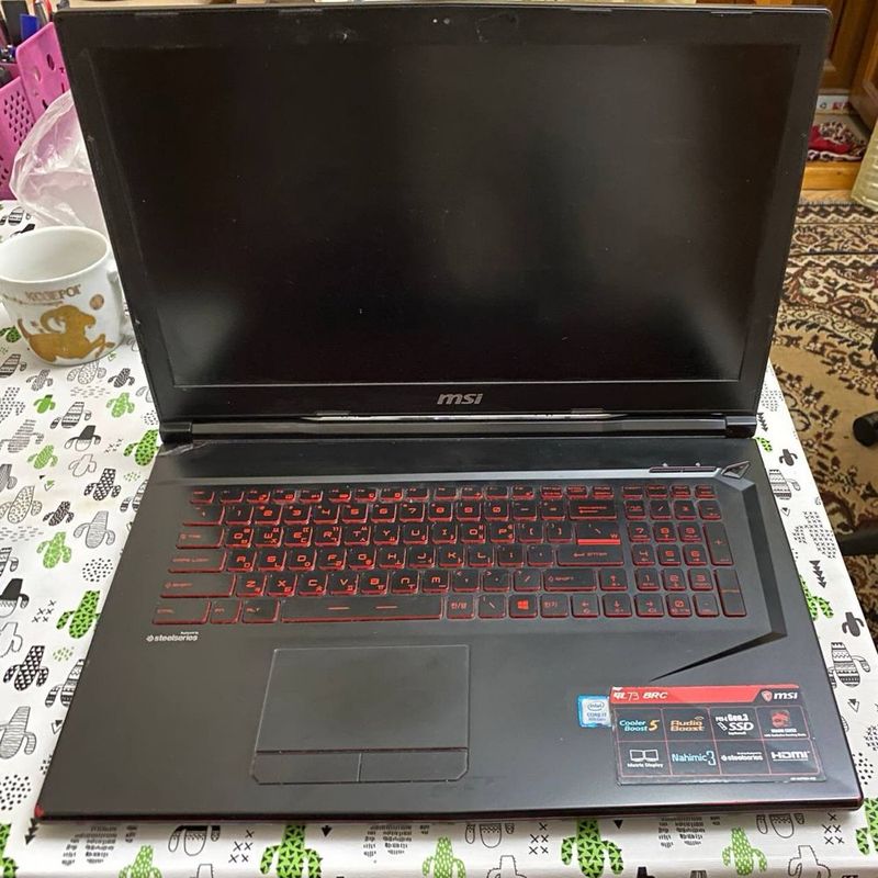Мощный игровой ноутбук MSI GL73 8rc Мощный игровой ноутбук MSI GL73 8rc