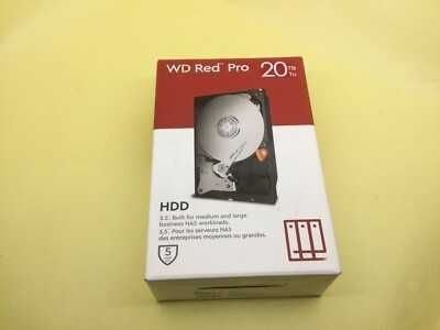 20 ТБ Жесткий диск WD Red Pro BOX 20 ТБ Жесткий диск WD Red Pro BOX