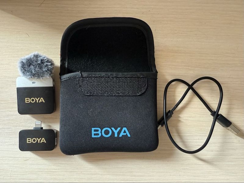 Петличный микрофон BOYA BY – M1V5 Петличный микрофон BOYA BY – M1V5