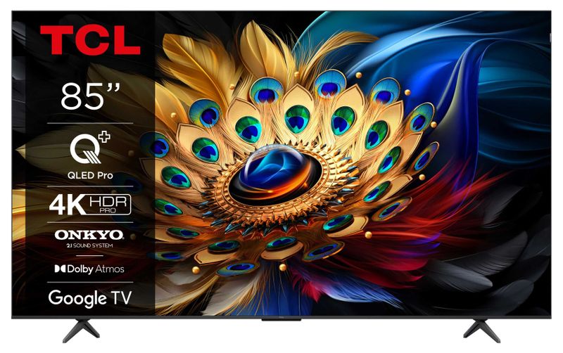 85" Телевизор TCL 85 C655 4K UHD Google TV Smart (2024)