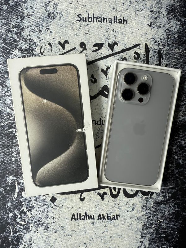 iPhone 15 Pro 256 Gb Titan Akk: 88% Kelwamiz iPhone 15 Pro 256 Gb Titan Akk: 88% Kelwamiz