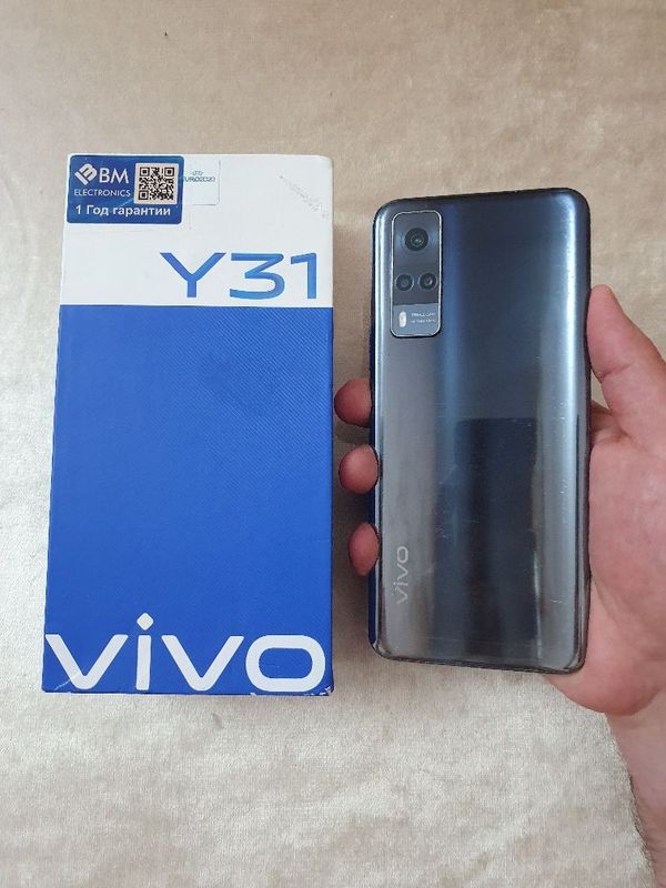 Srochna sotiladi Vivo Y31 4/128Gb Blue Original Karobka dakument Bor Srochna sotiladi Vivo Y31 4/128Gb Blue Original Karobka dakument Bor