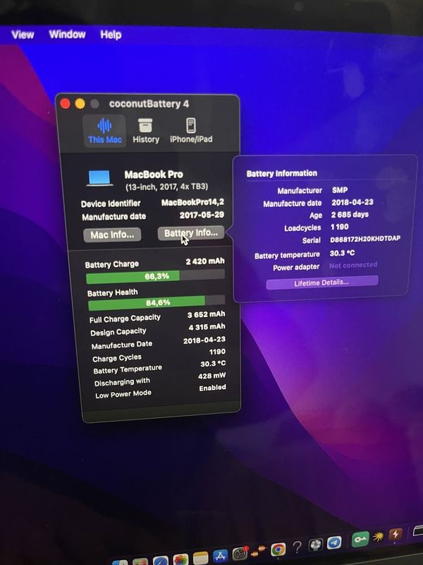 Macbook pro 13” 2017 touch bar Macbook pro 13” 2017 touch bar