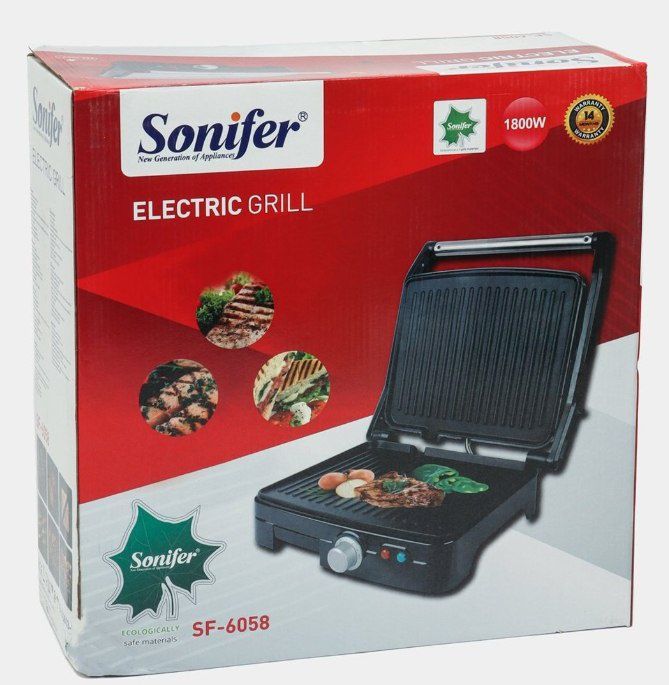 Тостер Гриль Сендвичница Toaster Тостеры Toster Gril Sonifer 6058