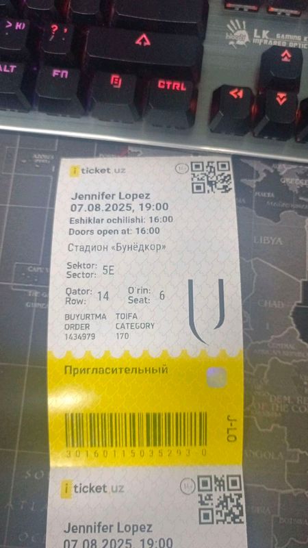 Продам билеты на концерт Дженнифер Лопес не дорого Продам билеты на концерт Дженнифер Лопес не дорого