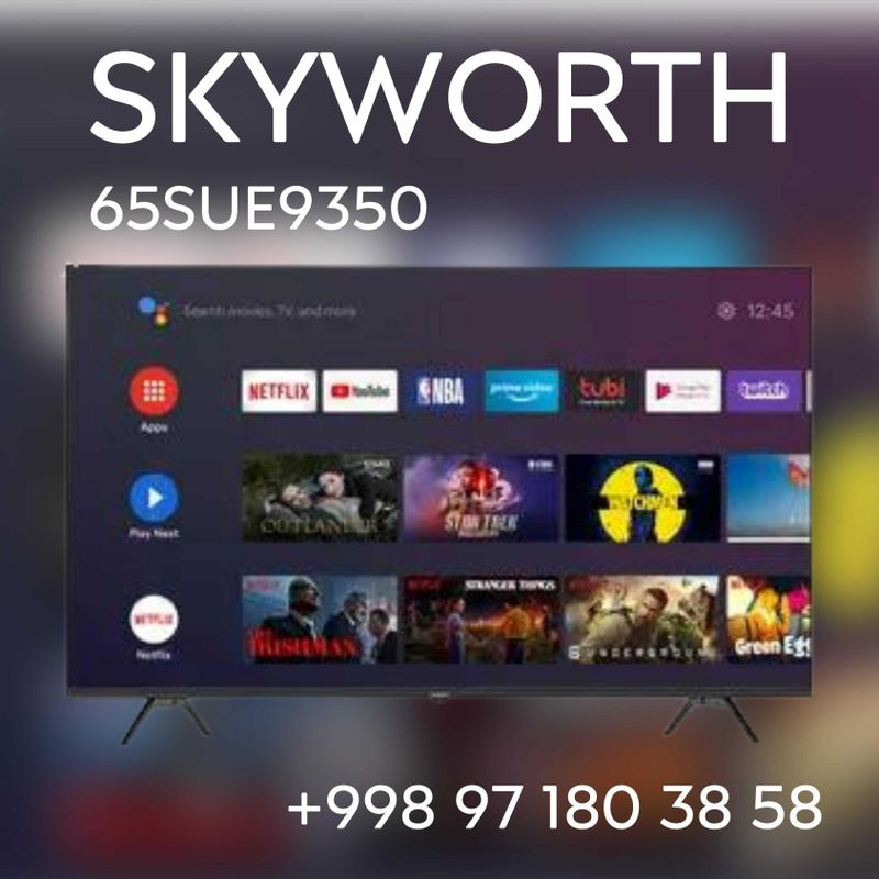 Акция! Телевизор SKYWORTH 65 SUE9350 + Доставка бесплатно