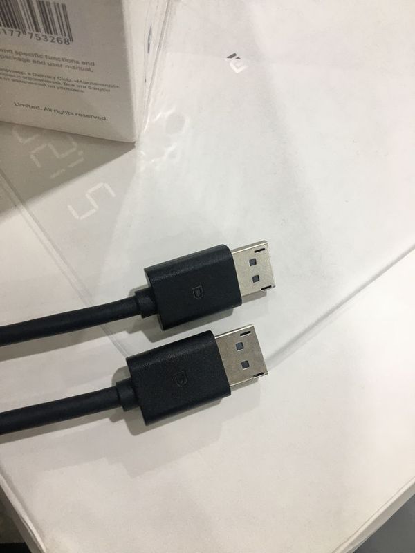 Кабель DisplayPort 1,8 метра 144Hz / Дисплей Порт для Игрового Монитор