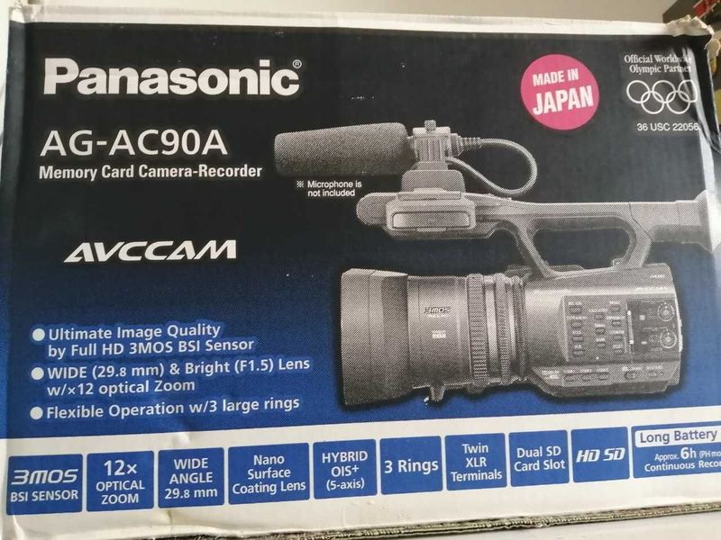 Продается камера Panasonic AG AC 90 A