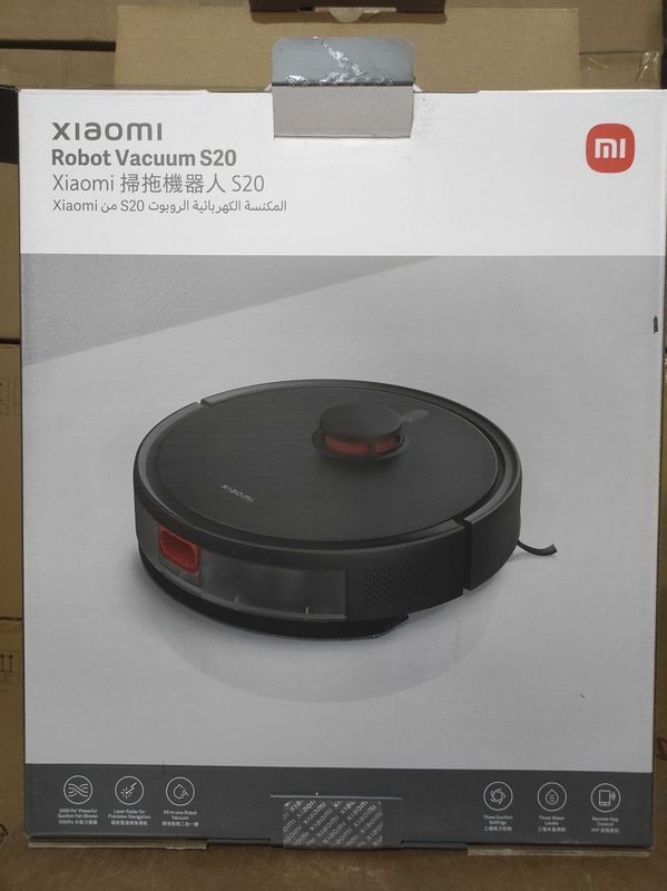 Xiaomi Robot Vacuum S20 (EU, черный) — Робот-пылесос Xiaomi Robot Vacuum S20 (EU, черный) — Робот-пылесос