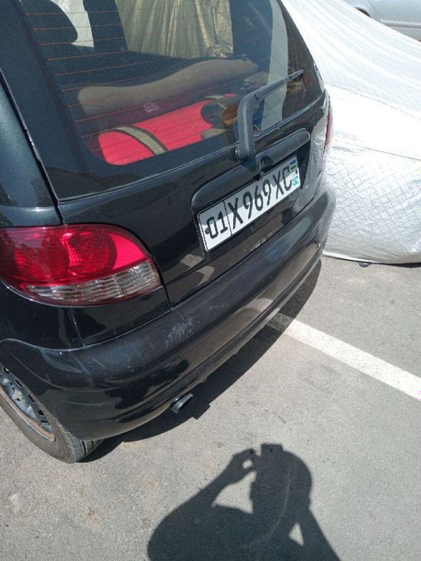 matiz 2010, черный цвет