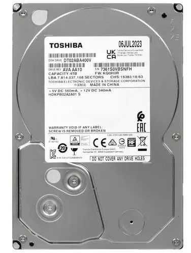 Жесткий диск Toshiba HDD 4TB DT02ABA400