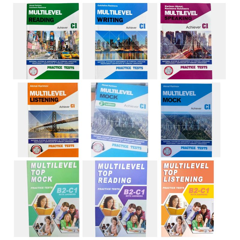 Доставка Multilevel reading writing listening speaking mock achiever С Доставка Multilevel reading writing listening speaking mock achiever С
