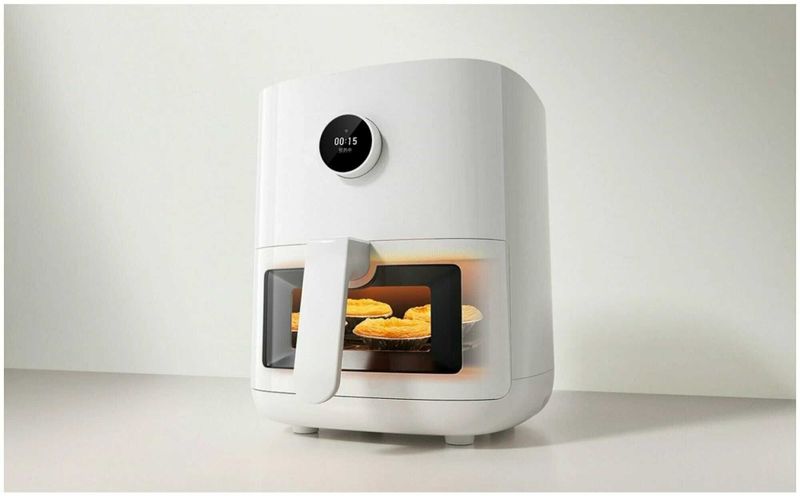 Xiaomi Mijia Smart Air Fryer 4,5L — Aqlli fritöz-aerogril (oq) Xiaomi Mijia Smart Air Fryer 4,5L — Aqlli fritöz-aerogril (oq)