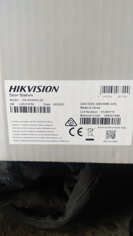 Hikvison Damafon Hikvison Damafon