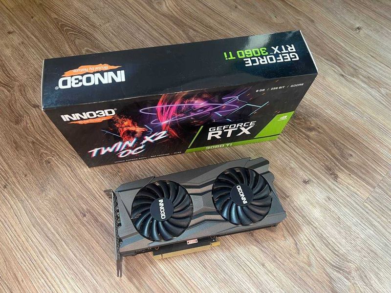 Видеокарта Inno3D RTX 3060 ti новая