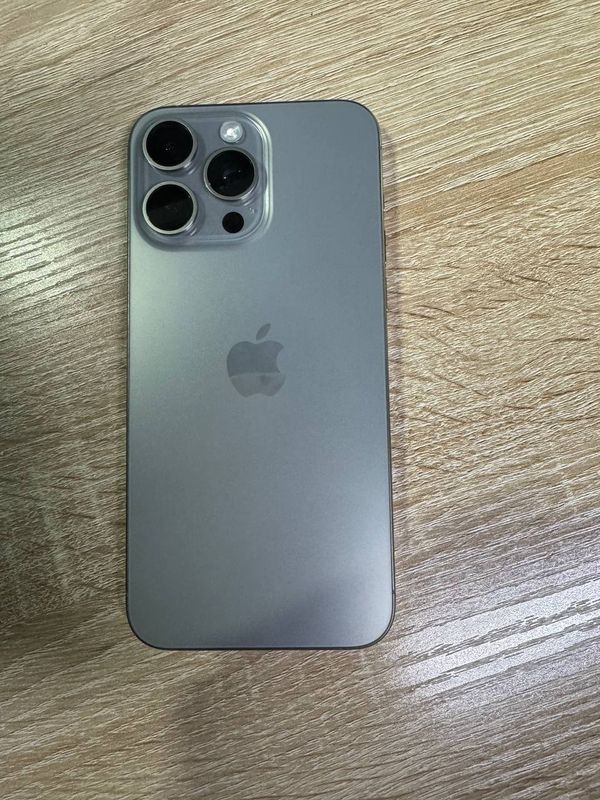 iPhone 15 Pro Max Natural Titanium 256 ГБ iPhone 15 Pro Max Natural Titanium 256 ГБ