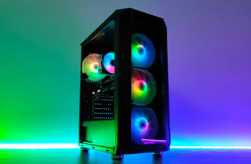 Игровой Компьютер! 12100F (4 ядра) / DDR4 16GB / RX580 8GB /SSD 256 GB