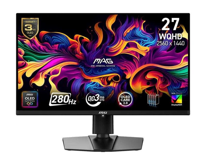 MSI MAG 271QP QD-OLED X28 27-inch Gaming Monitor MSI MAG 271QP QD-OLED X28 27-inch Gaming Monitor