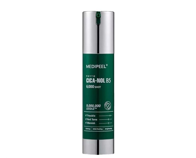 Пилинг-сыворотка со спикулами для чувствительной кожи - Medi peel Phyto Cica-Nol B5 6000 Shot Serum, 50 мл Пилинг-сыворотка со спикулами для чувствительной кожи - Medi peel Phyto Cica-Nol B5 6000 Shot Serum, 50 мл