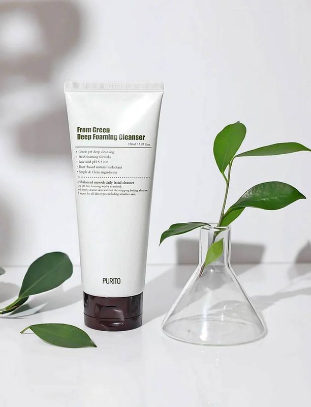 Пенка для умывания Purito From Green Deep Foaming Cleanser