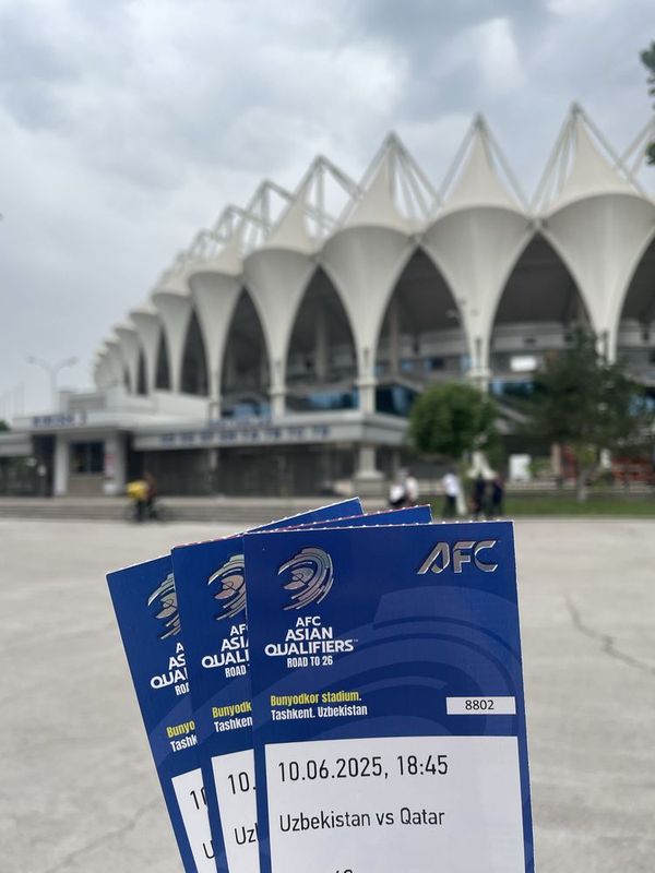 Futbolga bilet bor Uzb qatar Futbolga bilet bor Uzb qatar