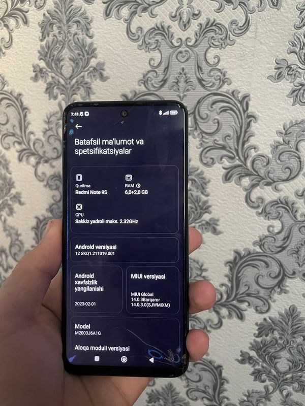 Redmi note 9S 1286+2gb srochna Redmi note 9S 1286+2gb srochna