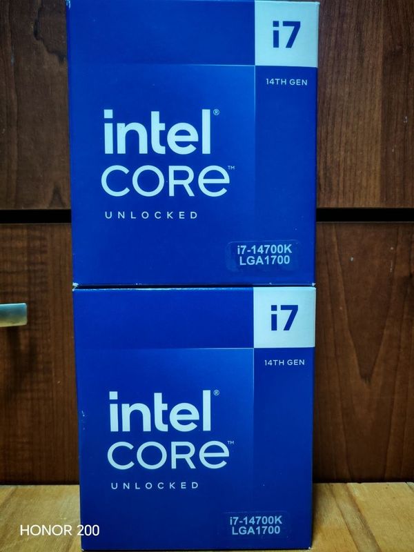 Intel Core i7 14700K box Intel Core i7 14700K box