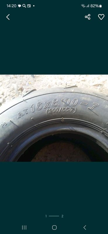 шина для Квадрацикола 16×8-007 шина для Квадрацикола 16×8-007