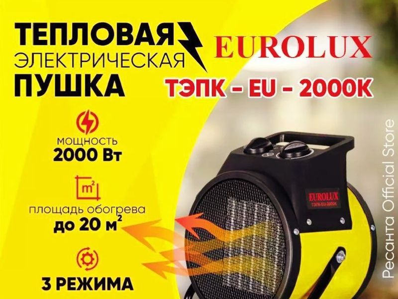Elektr issiqlik pushkasi - ERA Elektr issiqlik pushkasi - ERA