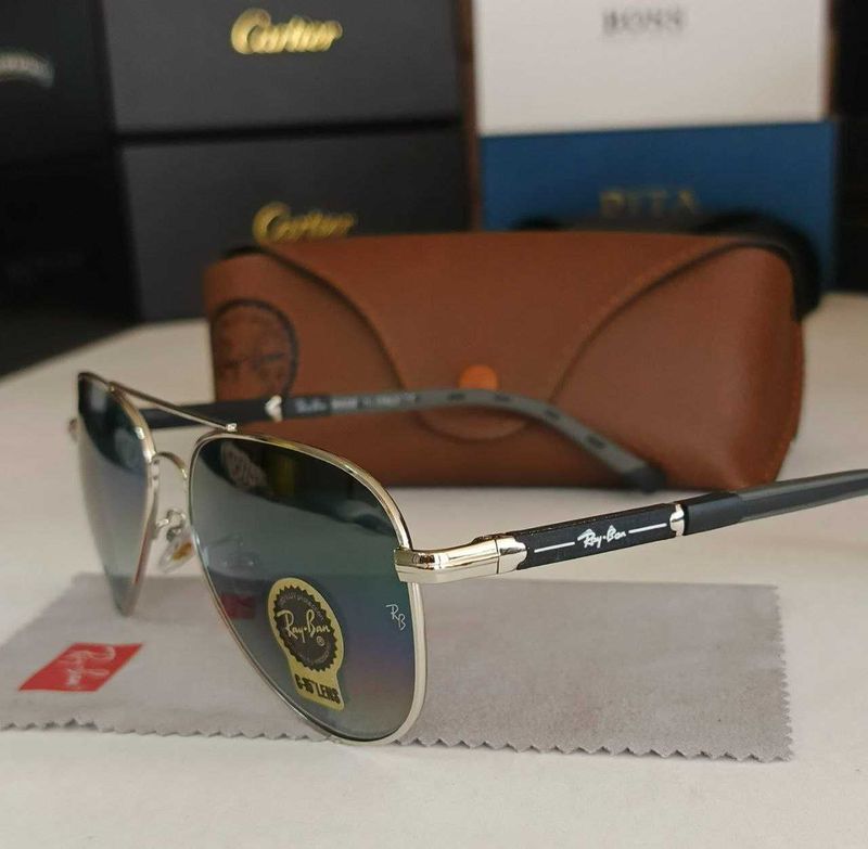 Очки Ray Bun Lux Silver Blue С полиризацией Очки Ray Bun Lux Silver Blue С полиризацией
