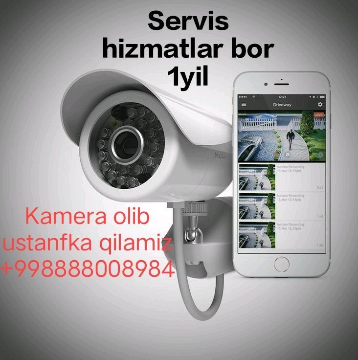 Kamera o‘rnatib beramiz Kamera o‘rnatib beramiz