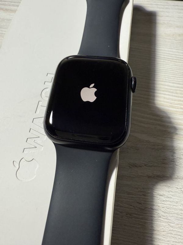 Apple Watch 9 45 мм, 100%, Midnight, iwatch 9 45 mm