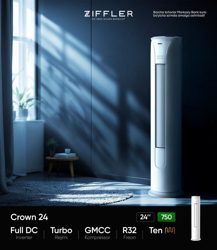 Кондиционер zifler колоник inverter рассрочку Кондиционер zifler колоник inverter рассрочку