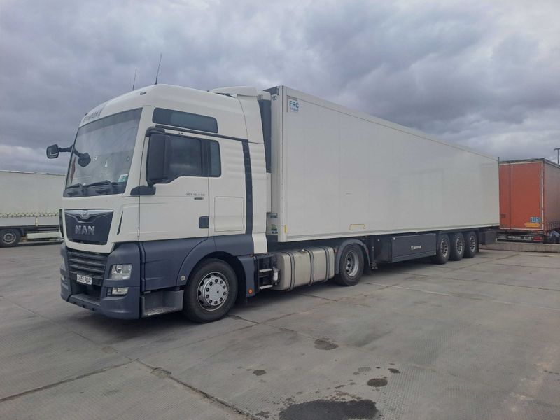Сотилади MAN TGX, полуприцеп KRONE SD Сотилади MAN TGX, полуприцеп KRONE SD