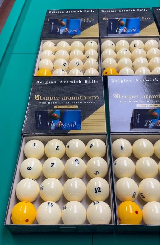 Бильярдные шары Super Aramith Pro Tournament 67мм Бильярдные шары Super Aramith Pro Tournament 67мм