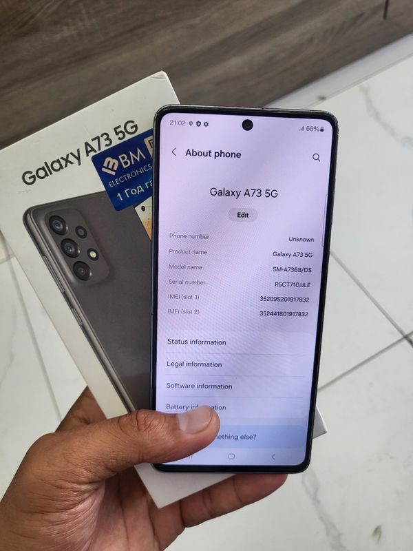Samsung Galaxy A73 5G 2ta Sim karta Samsung Galaxy A73 5G 2ta Sim karta