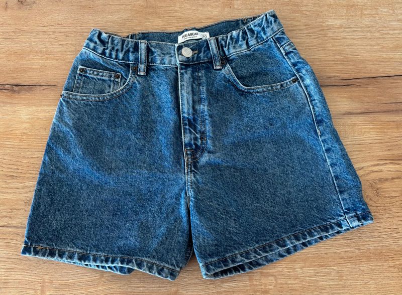 Джинсовые шорты Pull&Bear