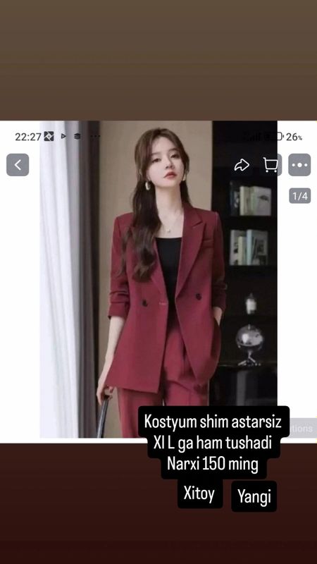 yangi yoki 1 2kiyilgan