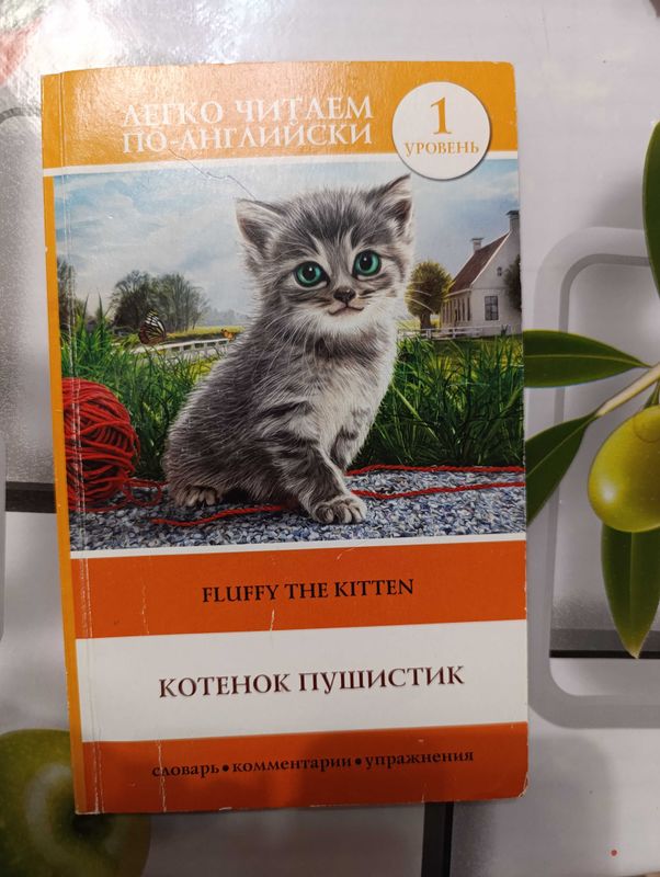 "Котенок пушистик"О.В. Миронова. Книга для изучения английского. "Котенок пушистик"О.В. Миронова. Книга для изучения английского.