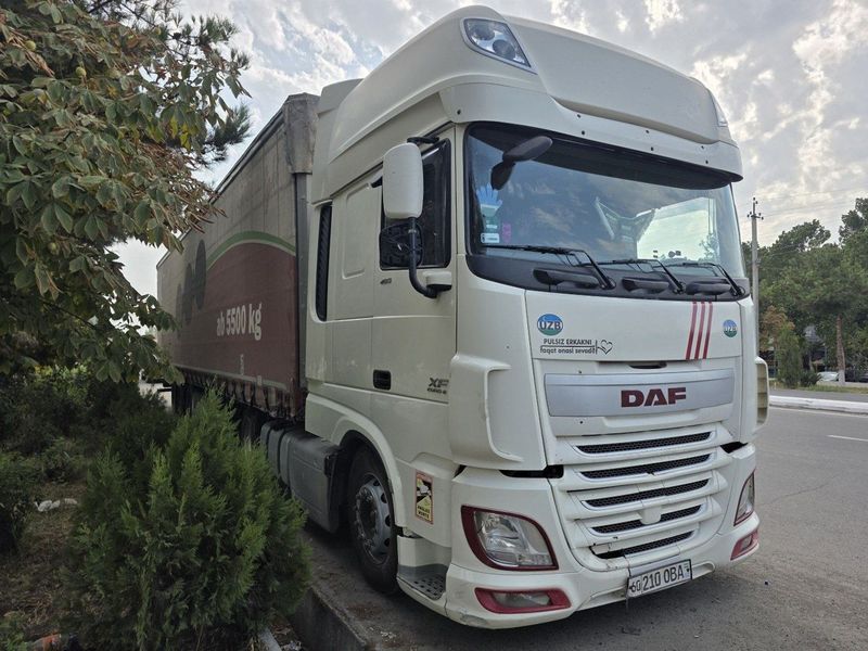 DAF XF EURO 6 + FLIEGL прицеп Сотилади DAF XF EURO 6 + FLIEGL прицеп Сотилади
