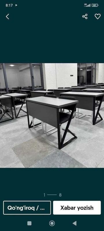 Barcha turdagi Parta stol stullar Barcha turdagi Parta stol stullar