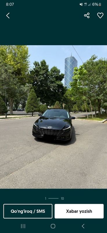 Hyundai Elantra srochna Hyundai Elantra srochna